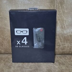 4X New Genuine Samsung 3D Glasses